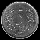 5 centavos real Primeira srie