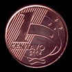 1 centavo real reverso