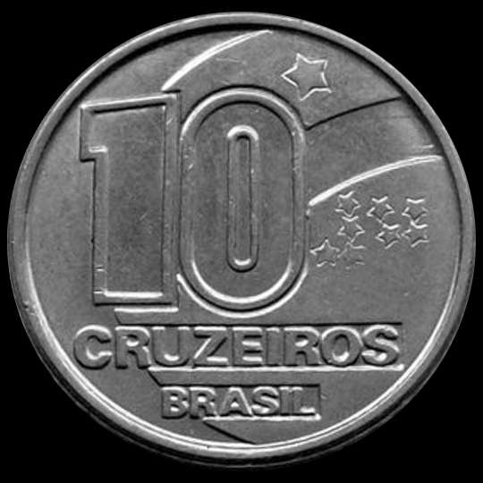 10 cruzeiros 1990