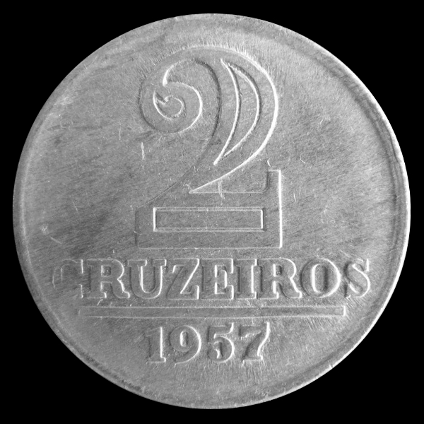 2 cruzeiros antigo