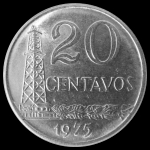 20 Centimes cruzeiro novo