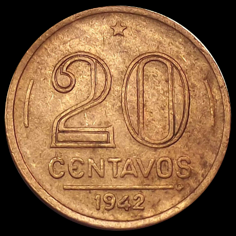 20 centavos cruzeiro antigo