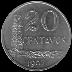 20 Centesimi Cruzeiro novo