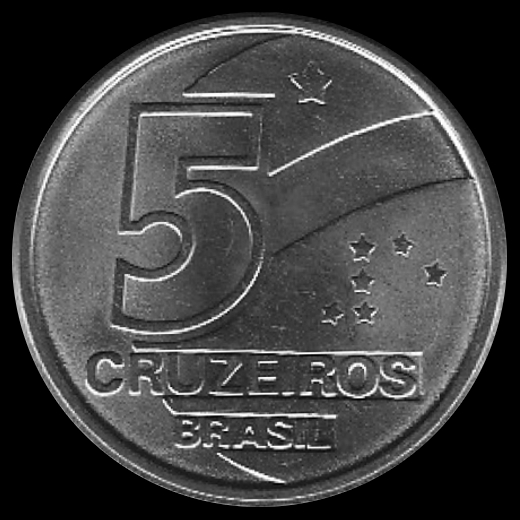 5 cruzeiros 1990