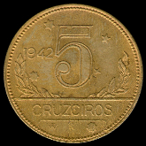 5 cruzeiros antigo