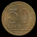 50 Centesimi Cruzeiro antigo