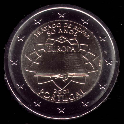 2-Euro-Gedenkmünzen Portugal 2007