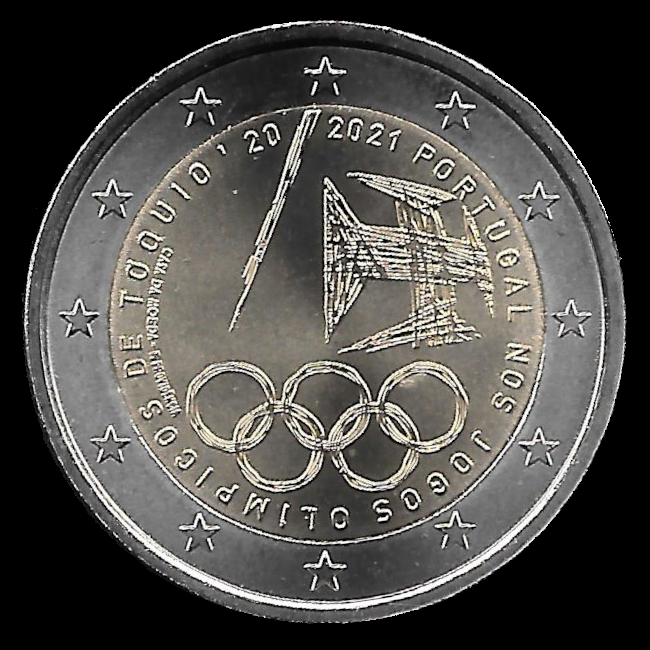 2 euro Commemorative of Portugal 2021