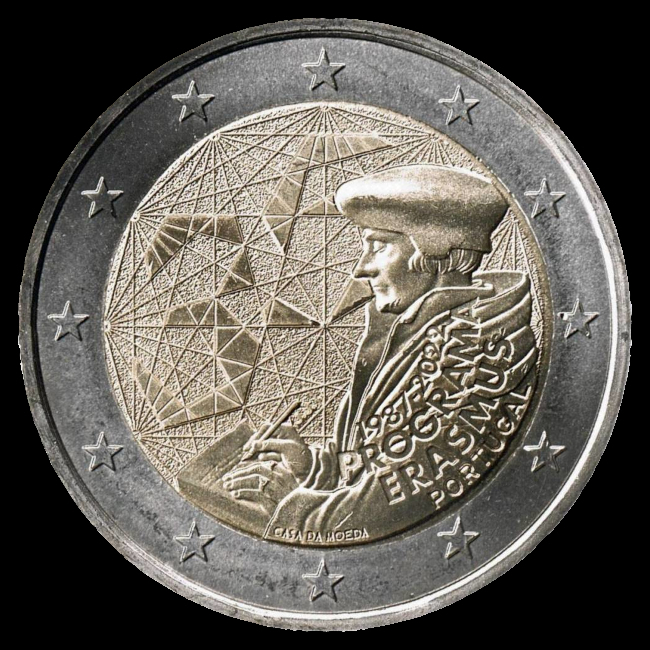 2 Euro Gedenkmünze von Portugal 2022